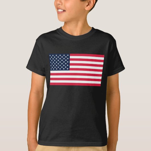 50-sterren Amerikaanse vlag: oude glorie sterren e T-shirt (Voorkant)