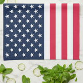 50-sterren Amerikaanse vlag: oude glorie sterren e Theedoek (Gevouwen)