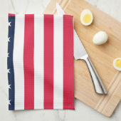 50-sterren Amerikaanse vlag: oude glorie sterren e Theedoek (Quarter Fold)