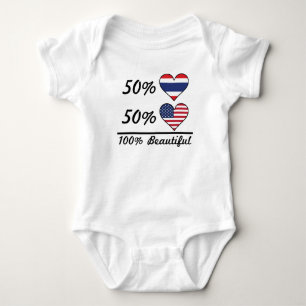 50% Thai 50% Amerikaans 100% mooi Romper
