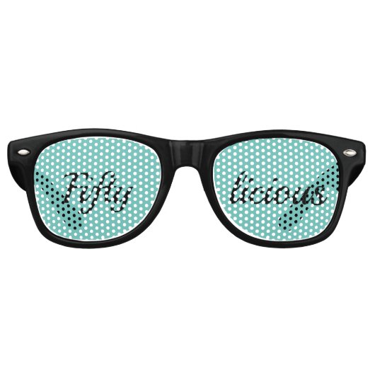 50 tinten retro zonnebril (Voorkant)