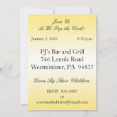 50 uitnodigingen voor jubileumfeest (Achterkant)