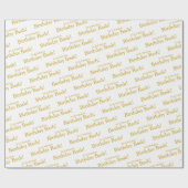 50 & Uitstekend  Cadeaupapier (Vlak)