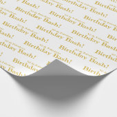 50 & Uitstekend  Cadeaupapier (Hoek)