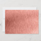 50 & Uitstekend Roos Goud Roze Marmer 50e Verjaard Kaart (Achterkant)