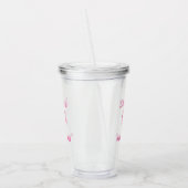 50 Uitstekende Verjaardagsnaam Monogram Gift Favor Acryl Drinkbeker (Links)