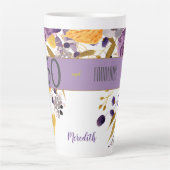 50 & Uitstekende Waterverf Latte Mok (Voorkant)