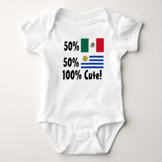 50% Uruguayaan 50% Mexicaan 100% klap Romper