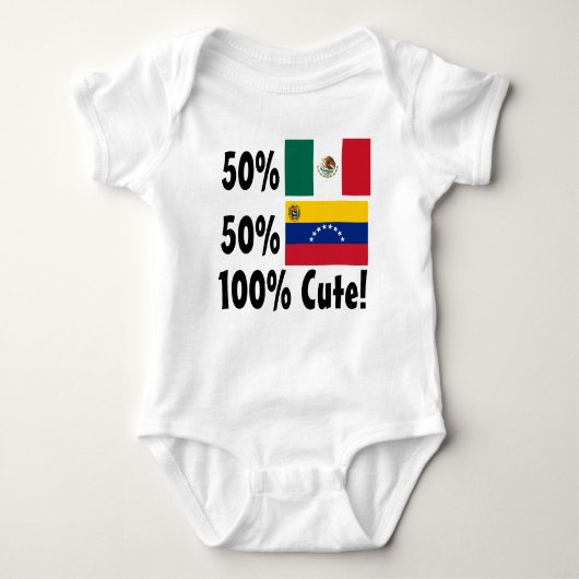 50% Venezolaan 50% Mexicaan 100% Cute Romper (Voorkant)