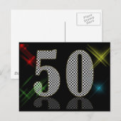 50 verblinden briefkaart (Voorkant / Achterkant)