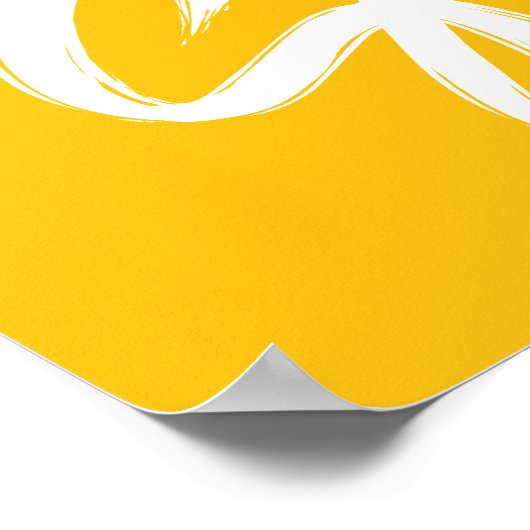 50% Verkoopteken, 18x24 Geel Verkoop Poster (Hoek)