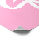 50% Verkoopteken, 18x24 Roze Sale Poster (Hoek)