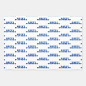 50 wat Funny Quote Typografie 50th Birthday Inpakpapier Vel (Voorkant 3)