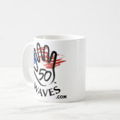 50 Waves Mok 2 zijkant (Voorkant links)