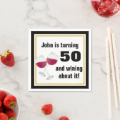 50 worden en erover winnen servetten (Insitu)