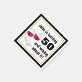 50 wordt en wint servetten (Hoek)