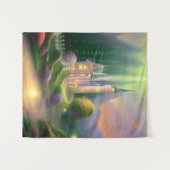 50"x60" Dromerig Kasteel Baby Fotografie Achtergro Wandkleed (Voorkant (horizontaal))