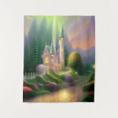 50"x60" Dromerig Kasteel Baby Fotografie Achtergro Wandkleed (Voorkant)