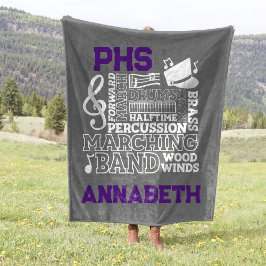 50 "x60" School Band Stadion Fleece Deken