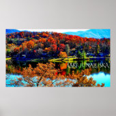 50 X 27-LAKE JUNALUSKA PREMIUM CANVAS GLOSS POSTER (Voorkant)