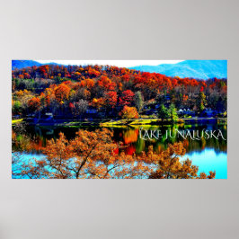 50 X 27-LAKE JUNALUSKA PREMIUM CANVAS GLOSS POSTER