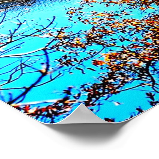 50 X 27-LAKE JUNALUSKA PREMIUM CANVAS GLOSS POSTER (Hoek)