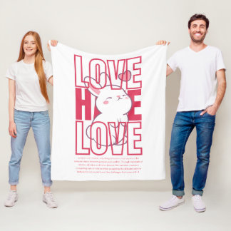 50 x 60 inch fleece deken