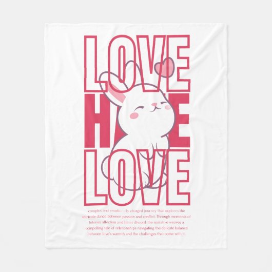 50 x 60 inch fleece deken (Voorkant)