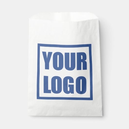 50 x BedrijfsLogo Markeringen Bedankzakje (Voorkant)