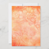 50 Y fabuloso Chic Floral Pattern Kaart (Achterkant)