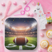 "50 Yard lijn Game Day" Afmetingen: 9" bord (Feest)