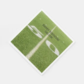 50 Yard Line Field Football verjaardagsfeestje Servet (Hoek)