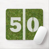 50 yard Line Football Field Mousepad Muismat (Met muis)