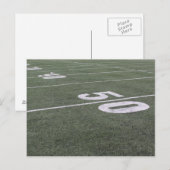 50 yard Line Post Card Briefkaart (Voorkant / Achterkant)