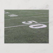 50 yard Line Post Card Briefkaart (Voorkant)