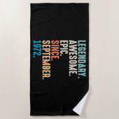 50 Year Old Lsusdary Awesome Epic Since Strandlaken (Voorkant)