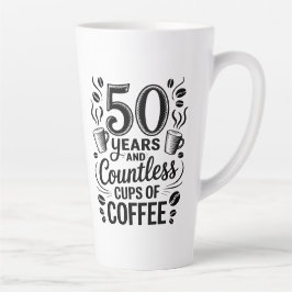 50 Years and Countless Cups of Coffee  Latte Mok