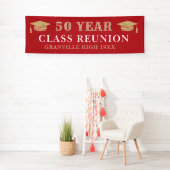 50 Years! LARGE 8 FT Class Reunion banner (Insitu)