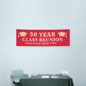 50 Years! LARGE 8 FT Class Reunion banner (Beurs)