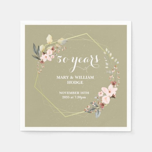 "50 Years of Forever: An Anniversary to Remember" Servet (Voorkant)