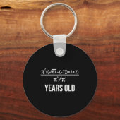 50 Years Old Equation Funny 50th Birthday Math  Sleutelhanger (Voorkant)
