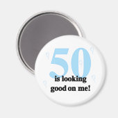 50 ziet er goed uit magneet (Voorkant / Achterkant)