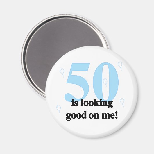 50 ziet er goed uit magneet (Voorkant / Achterkant)