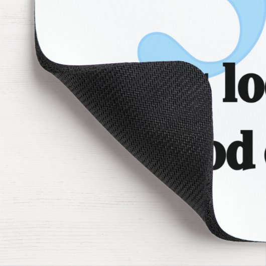 50 ziet er goed uit voor mij muismat (Hoek)