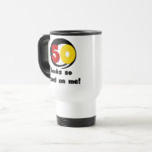 50 ziet er zo goed uit voor mij T-shirts en cadeau Reisbeker (Voorkant links)