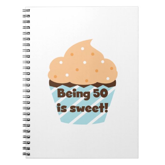50 zijn is zoete T-shirts en cadeautjes Notitieboek (Voorkant)
