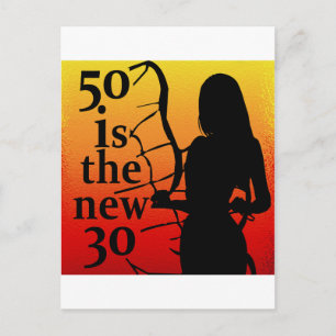 50 zijn Nieuwe 30, de 50ste Giften van de Briefkaart