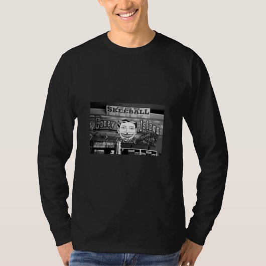 '50c Skeeball' Adult T-shirt met lang Sleeve (Voorkant)