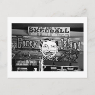 '50c Skeeball' (Coney Island, NY) briefkaart