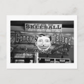 '50c Skeeball' (Coney Island, NY) briefkaart (Voorkant)